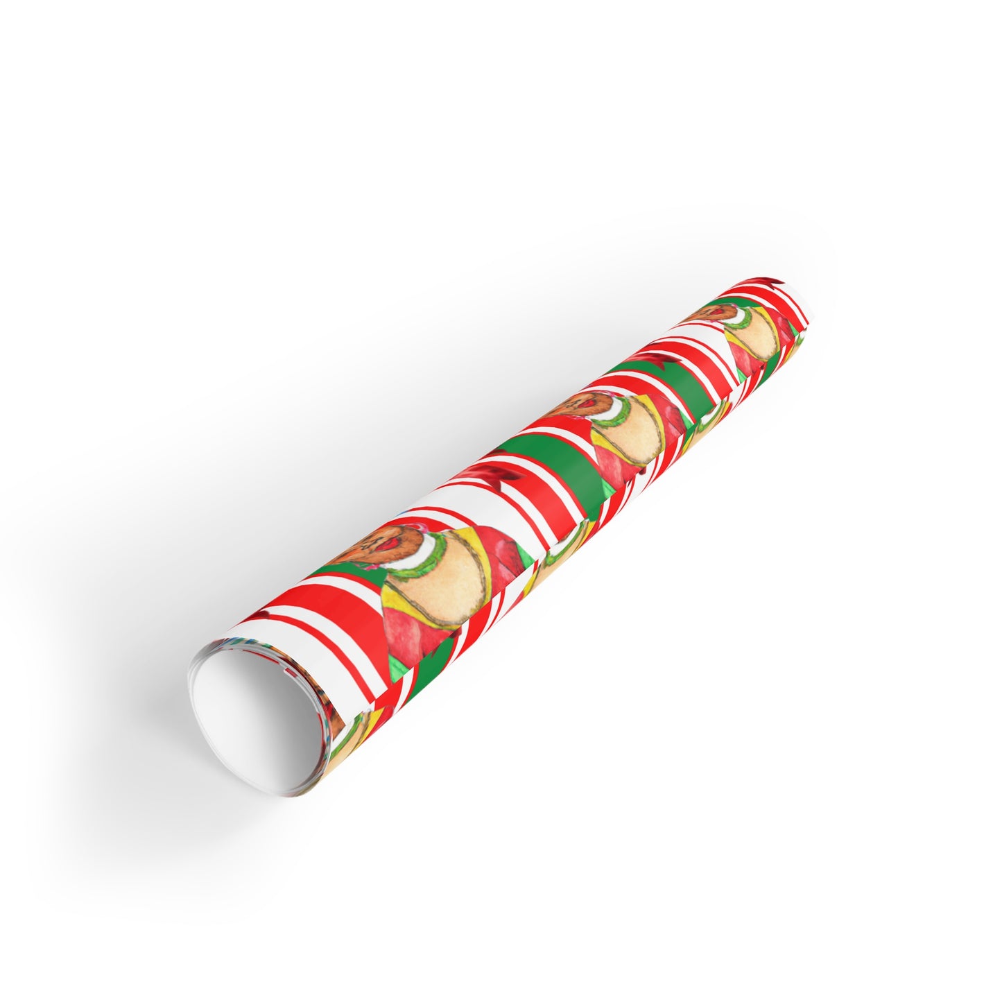 Aunty G Holiday Stripes Gift Wrap